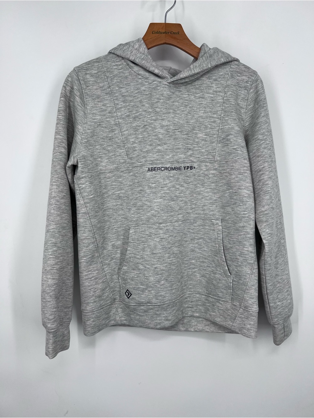 Abercrombie YPB Kids Grey Hoodie Pullover Sweatshirt 13/14